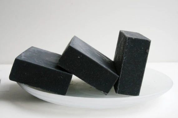 Organic Charcoal - Soap Deep Cleansing & Detoxifying Bar for Glowing Skin.